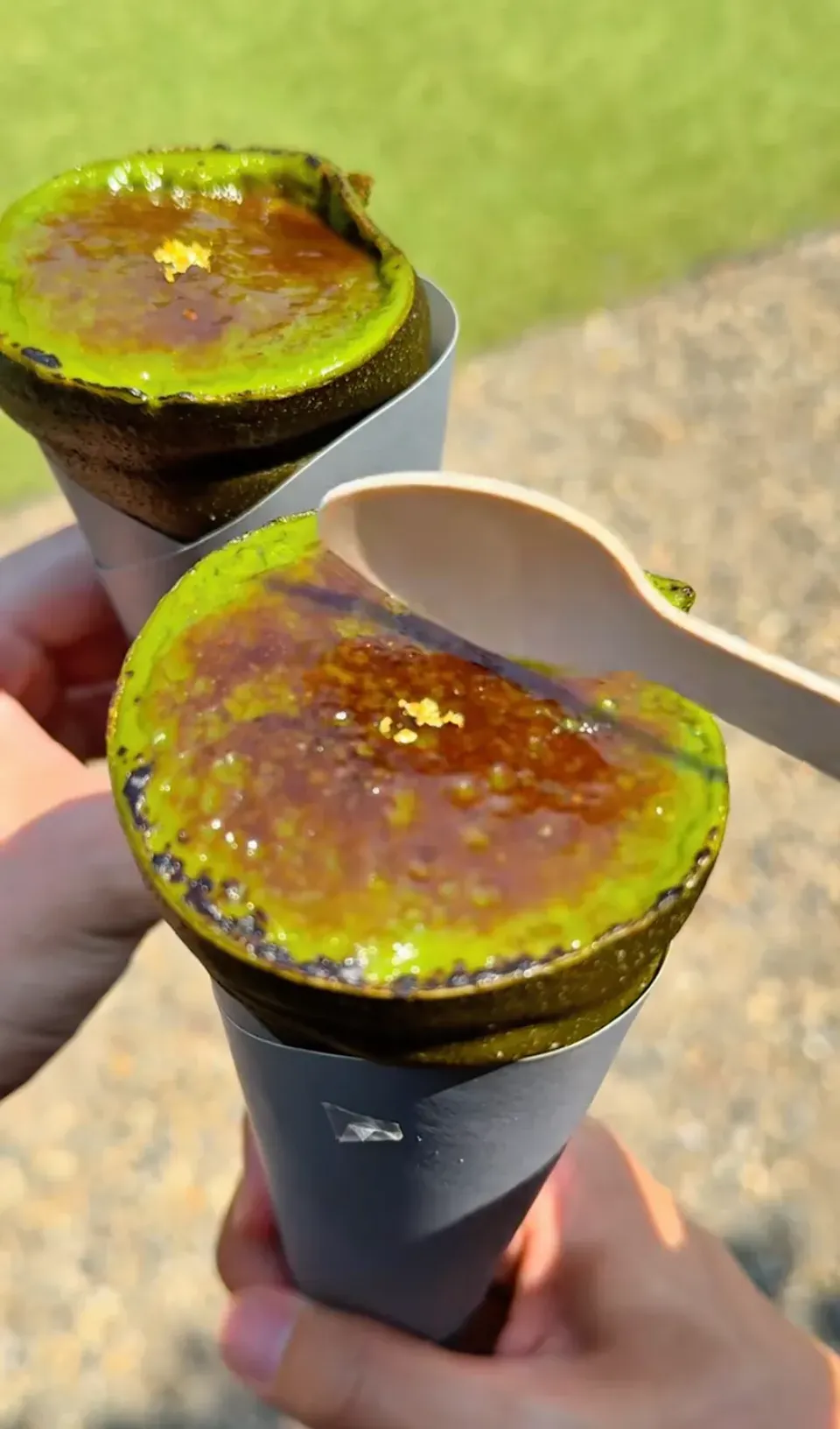 Green Tea Crepe from Asakusa Chaya Tabenushi