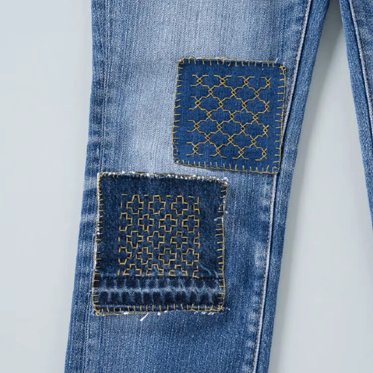Sashiko stitching at RE.UNIQLO STUDIO